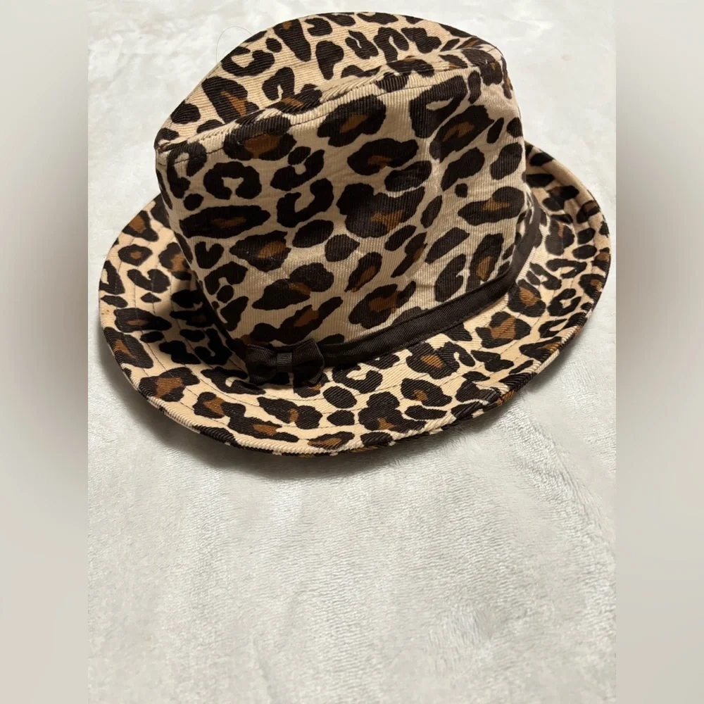 Gymboree Girls Cheetah Leopard Animal Print Hat